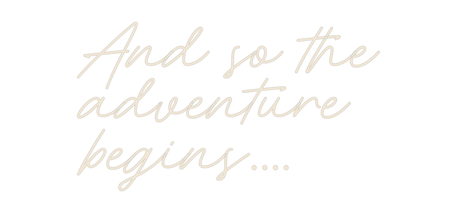 Custom Neon: And so the
a...