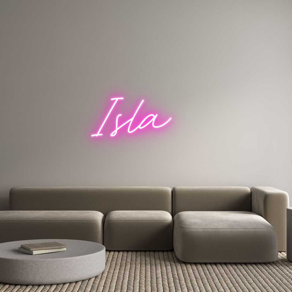Custom Neon: Isla ❤️