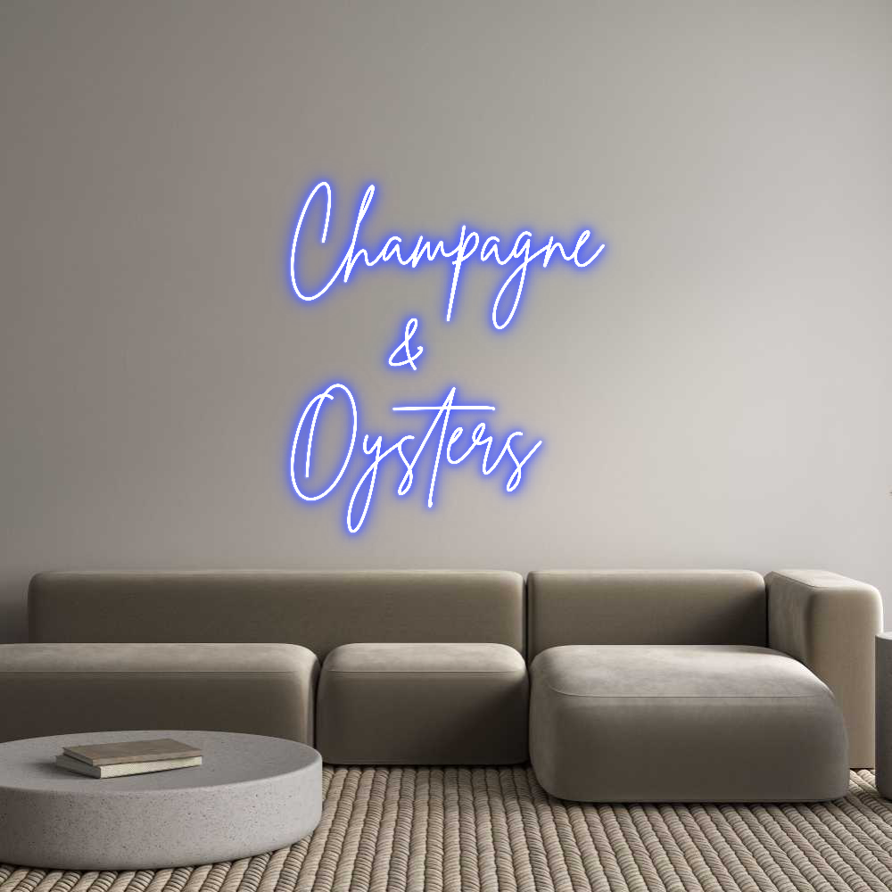 Custom Neon: Champagne
...