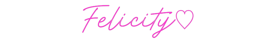 Custom Neon: Felicity♡