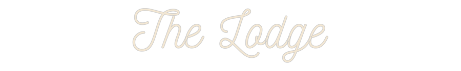 Custom Neon: The Lodge