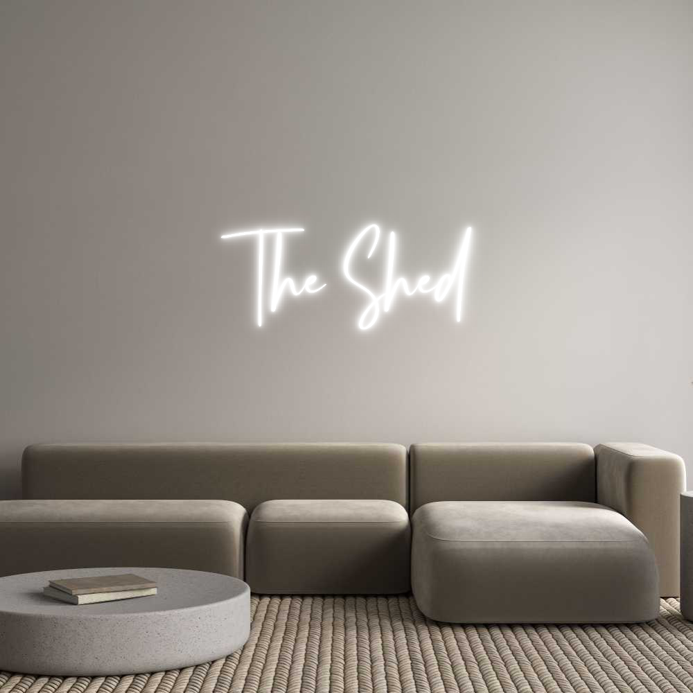 Custom Neon: The Shed