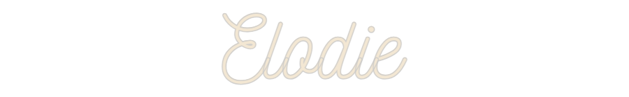 Custom Neon: Elodie