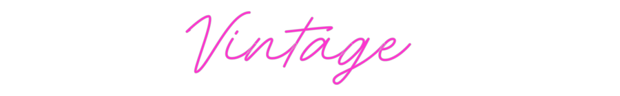 Custom Neon: Vintage