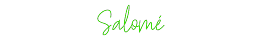 Custom Neon: Salomé