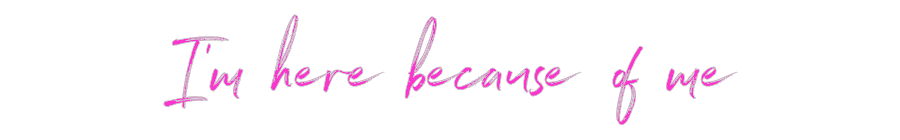 Custom Neon: I’m here beca...