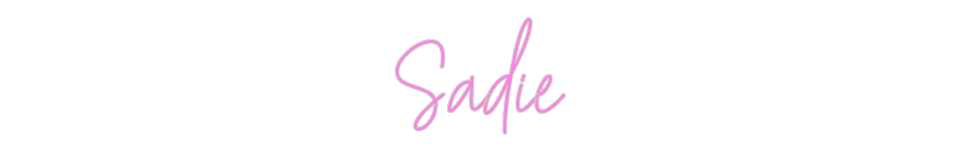 Custom Neon: Sadie