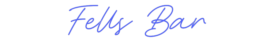 Custom Neon: Fells Bar