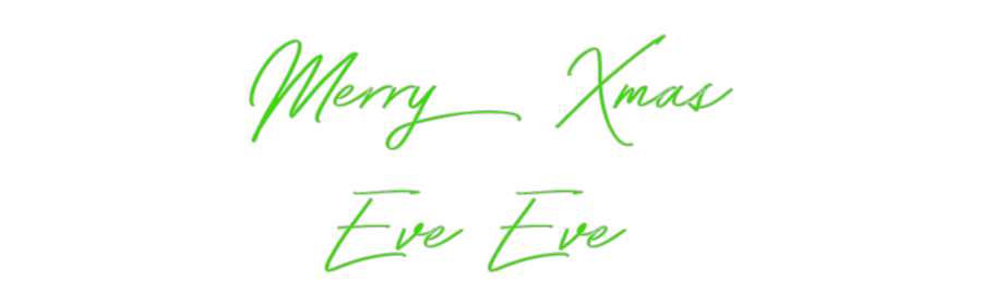 Custom Neon: Merry Xmas
E...