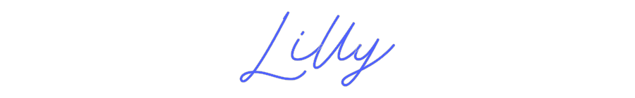 Custom Neon: Lilly