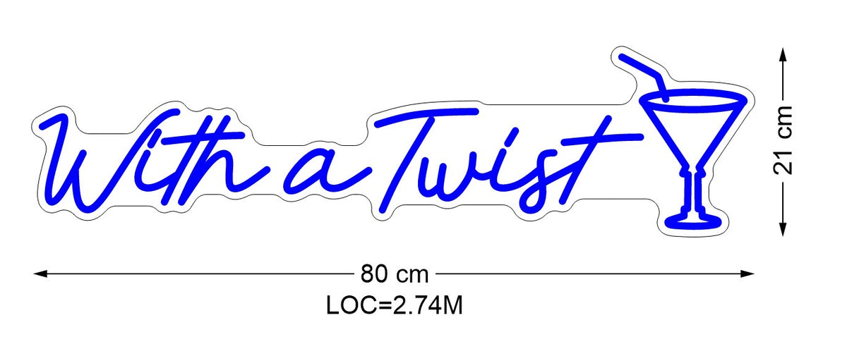Custom Sign: With a Twist