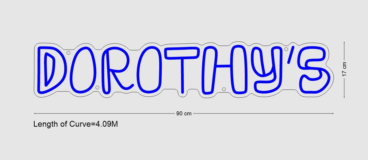 Custom Neon Sign The Dorothy's