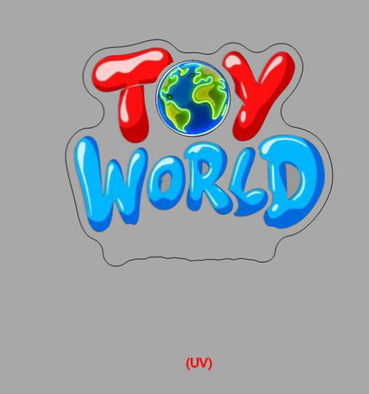 Custom Sign: TOY WORLD COLLECTABLES