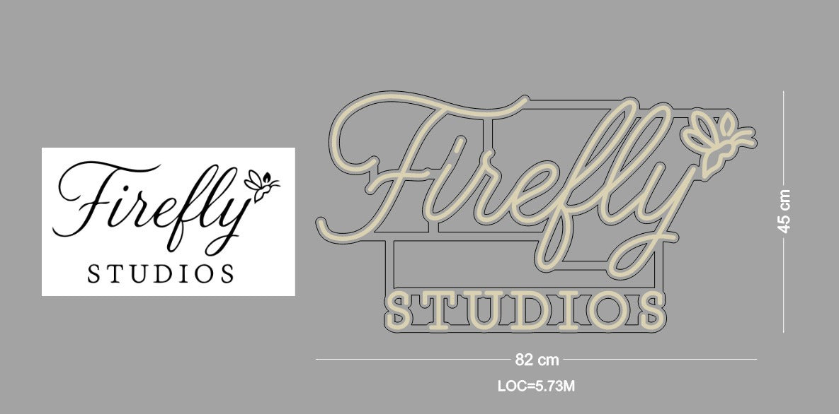 Custom Neon Sign Firefly Studio