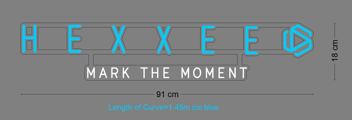 Custom Neon Sign HEXXEE 5