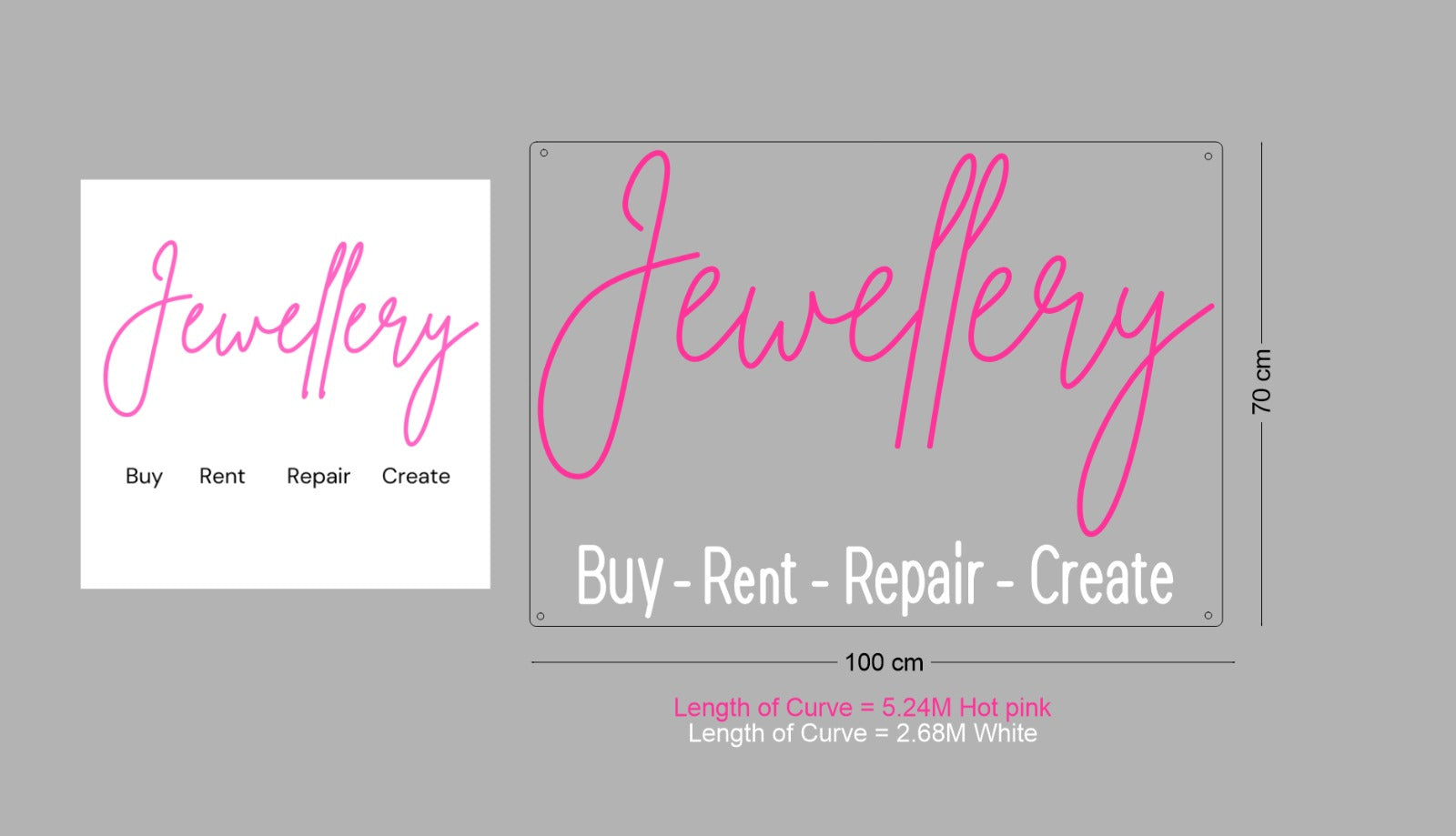 Custom Sign: Jewellery