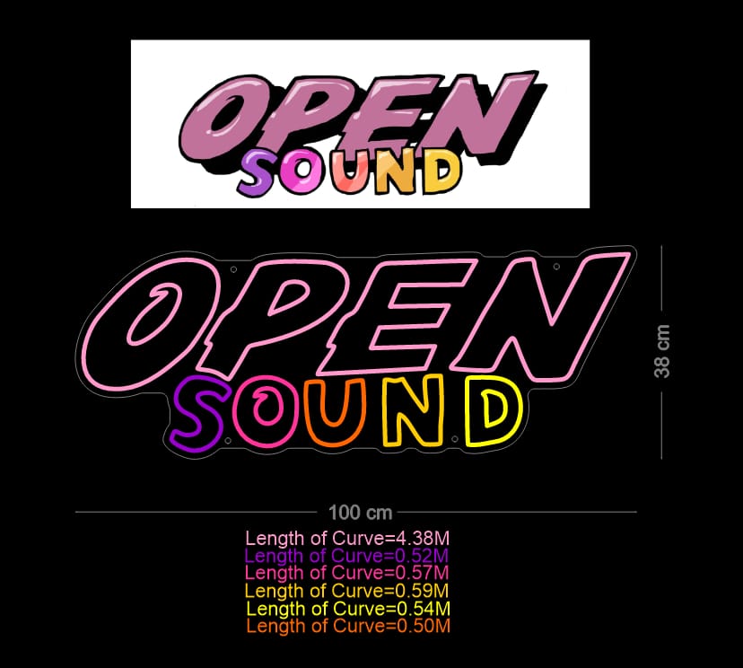 Custom Neon: OPEN SOUND
