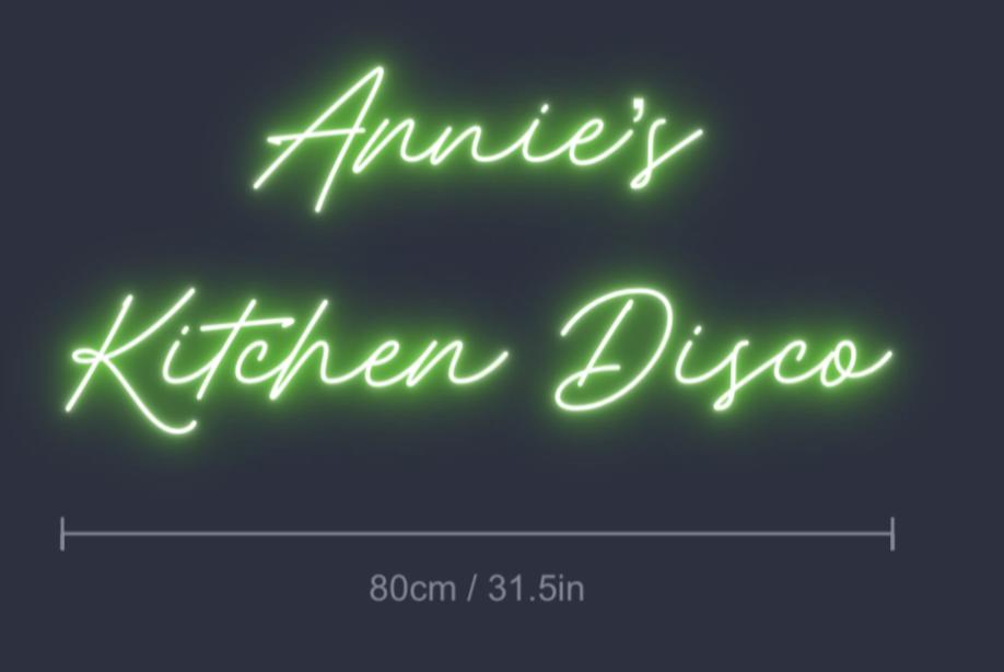 Custom Neon: Annie’s
Ki...