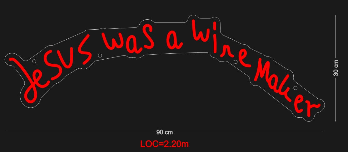 Custom Sign: Jesus was a wine maker