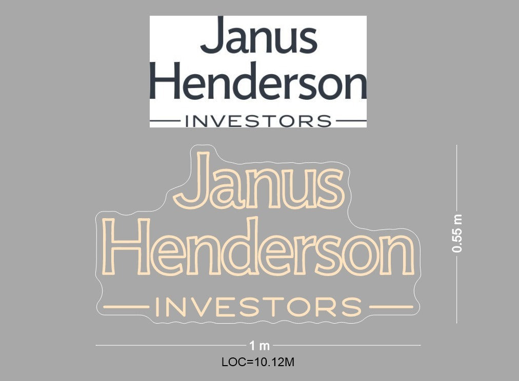 Custom Neon Sign Janus Henderson