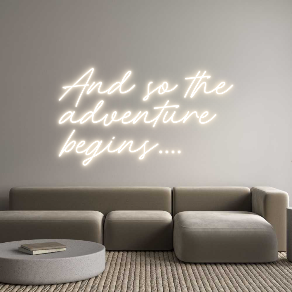 Custom Neon: And so the
a...