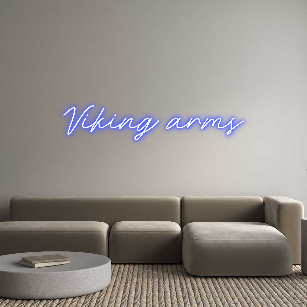 Custom Neon: Viking arms