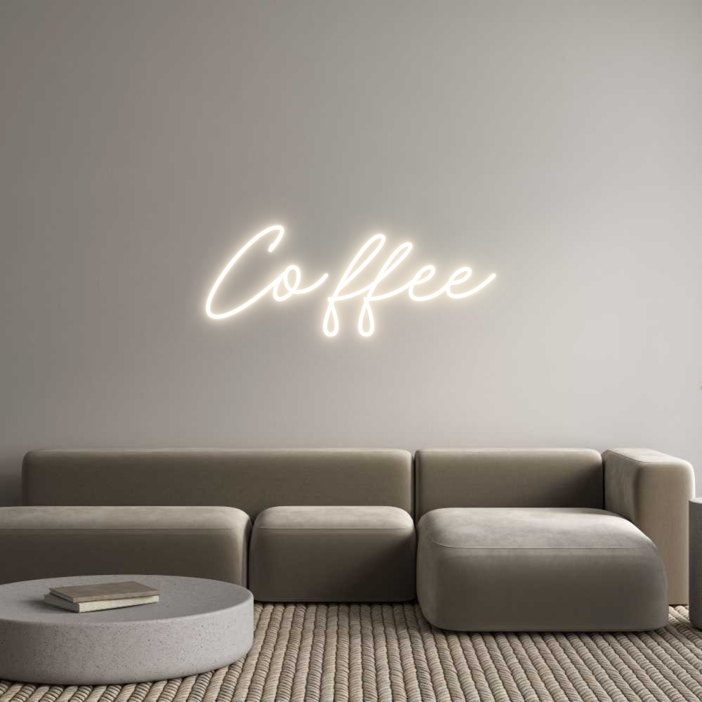 Custom Neon: Coffee
