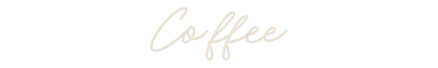 Custom Neon: Coffee