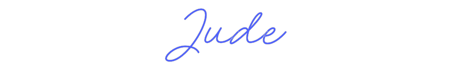 Custom Neon: Jude