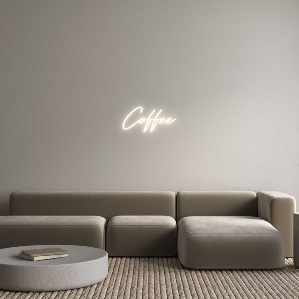 Custom Neon: Coffee