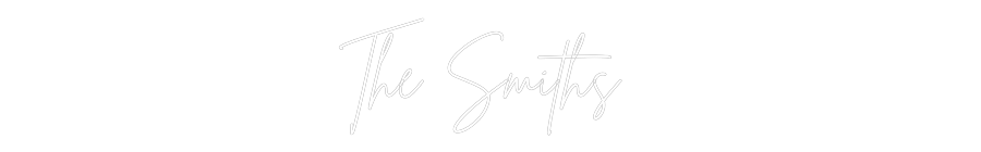 Custom Neon: The Smiths