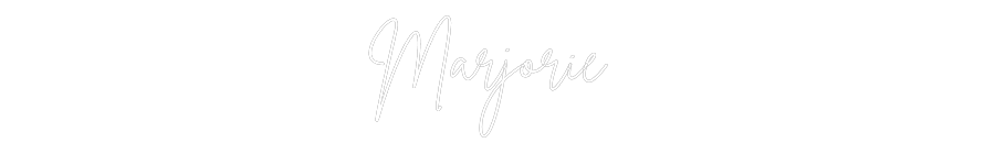 Custom Neon: Marjorie