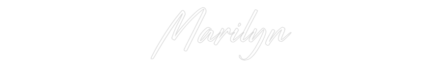 Custom Neon: Marilyn