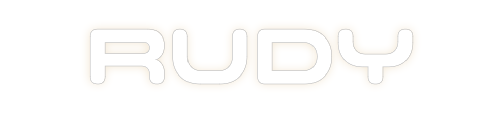 Custom Neon: RUDY