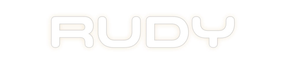 Custom Neon: RUDY
