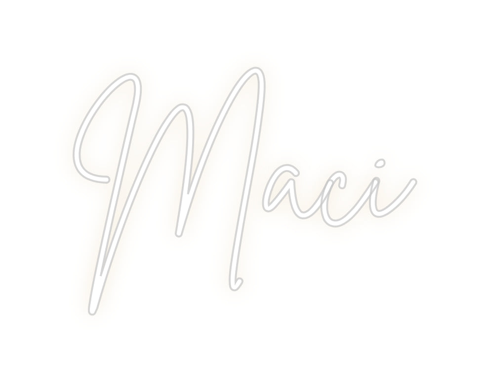Custom Neon: Maci
