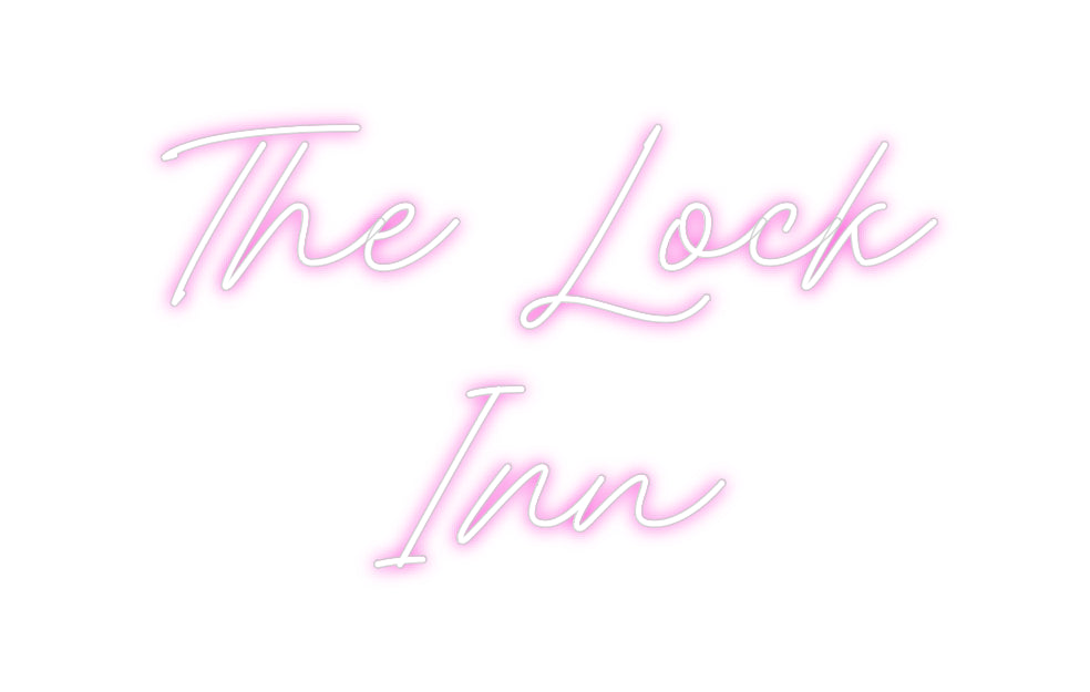 Custom Neon: The Lock
Inn
