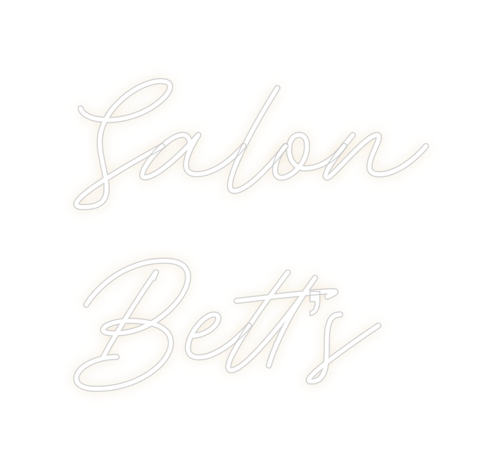Custom Neon: Salon
Bett’s