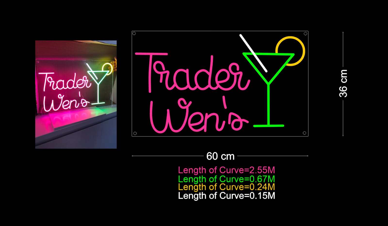 Custm Neon:Trander Wen's