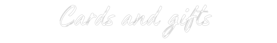 Custom Neon: Cards and gif...