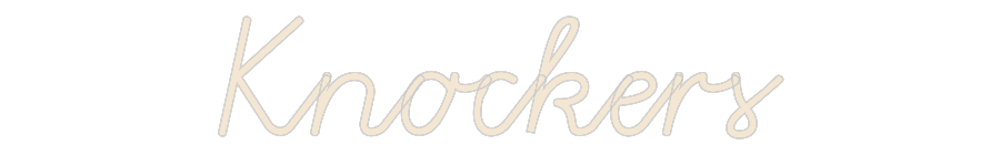 Custom Neon: Knockers