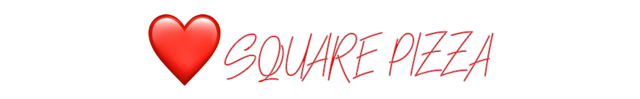 Custom Neon: ❤️SQUARE PIZZA