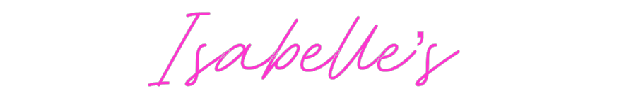 Custom Neon: Isabelle’s