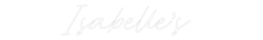 Custom Neon: Isabelle’s