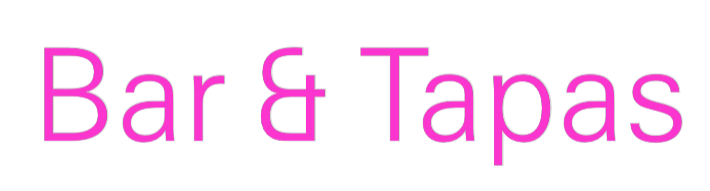 Custom Neon: Bar & Tapas