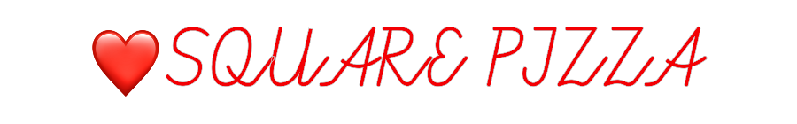 Custom Neon: ❤️SQUARE PIZZA