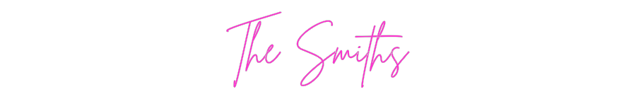 Custom Neon: The Smiths