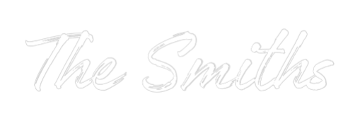 Custom Neon: The Smiths