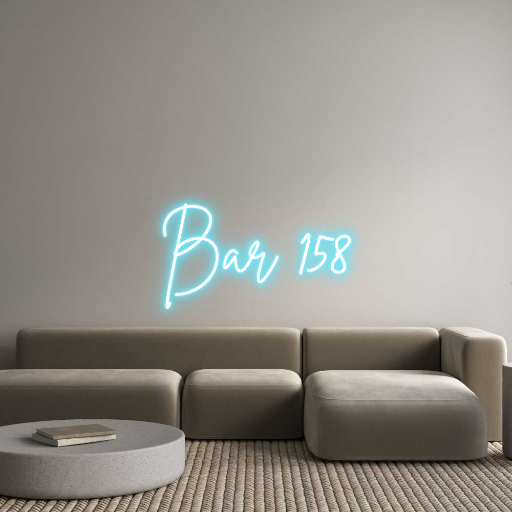Custom Neon: Bar 158