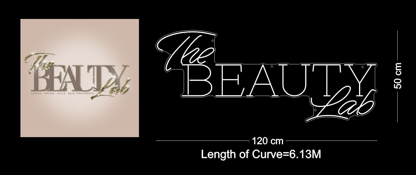 Custom Neon: The Beauty lab